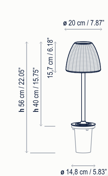 Bover - Stehleuchte - Atticus B/56 - TOJU Interior 