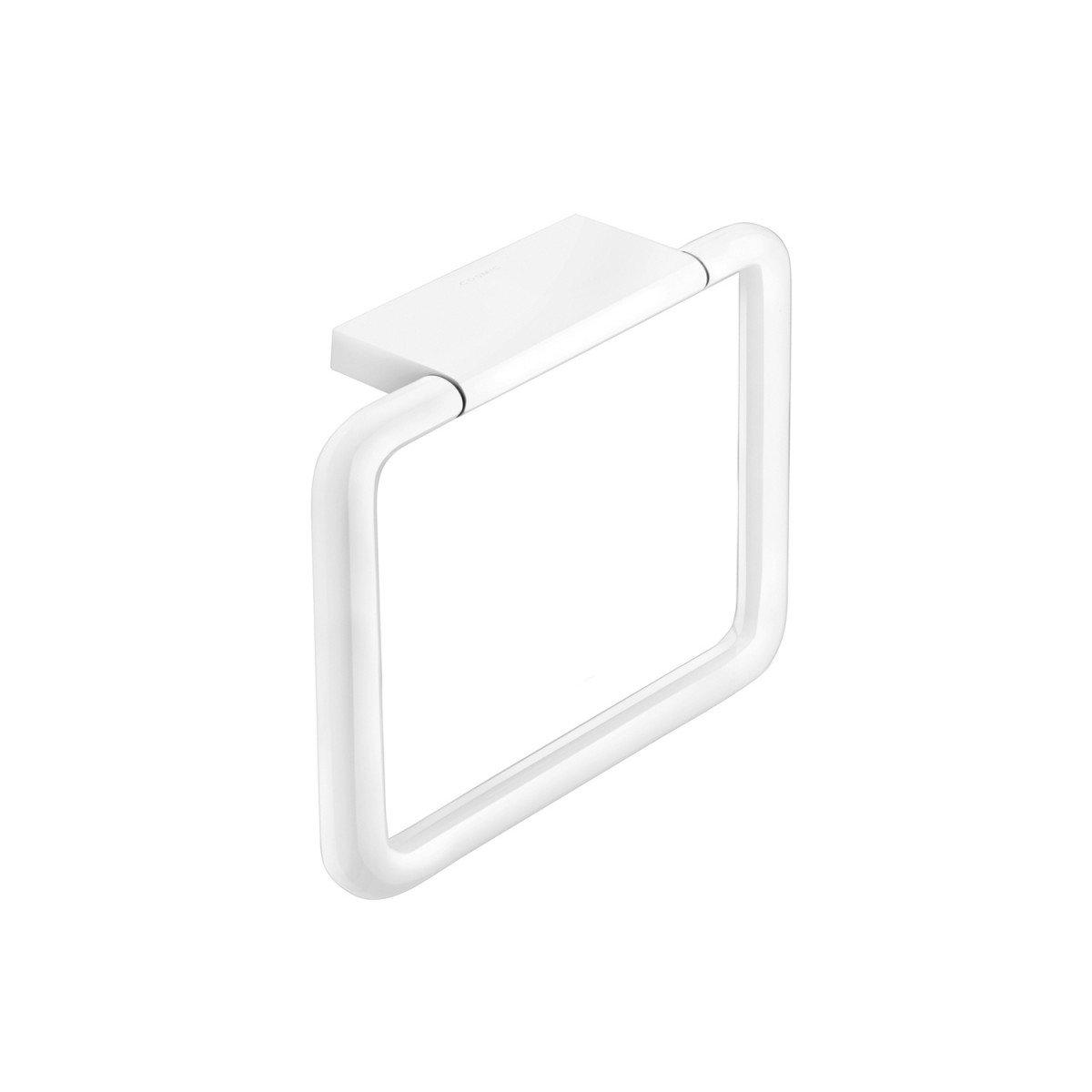 Cosmic - Handtuchring Black & White-Handtuchhalter-Cosmic-Weiß glänzend-TOJU Interior