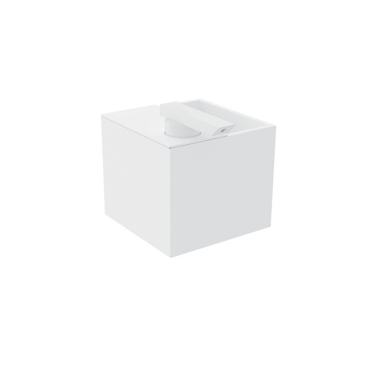 Cosmic - Seifenspender + Zahnbürstenhalter the Grid-Seifenspender-Cosmic-Weiß Matt-TOJU Interior