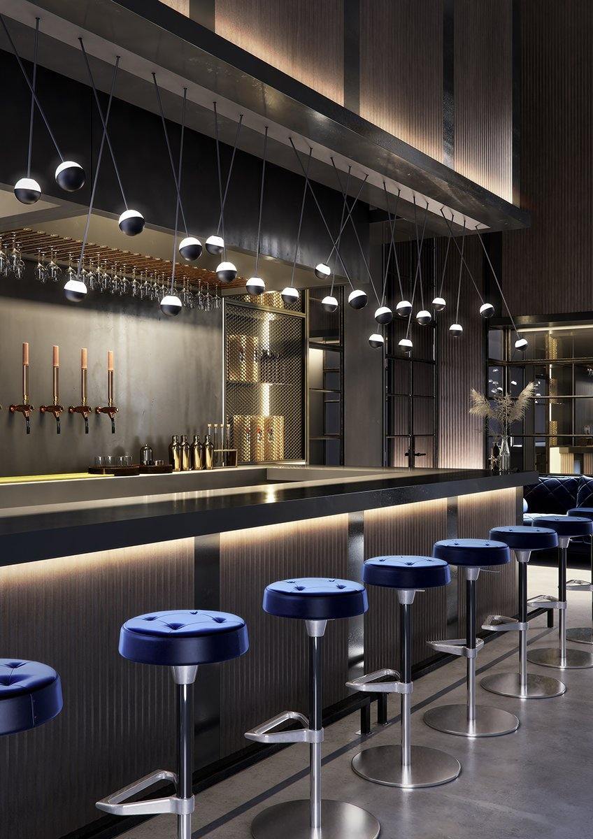 Estiluz Pendelleuchte - Alfi L120.6A - TOJU Interior 