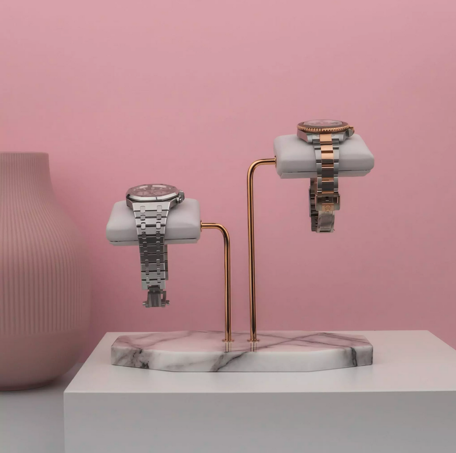 IFL Watches - Watch Stand - Pearl Lilac für 2 Uhren-IFL Watches-TOJU Interior