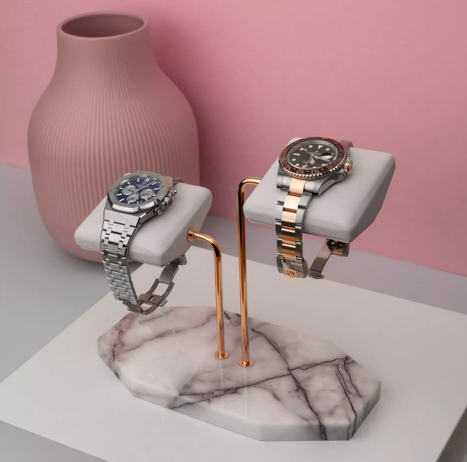 IFL Watches - Watch Stand - Pearl Lilac für 2 Uhren-IFL Watches-TOJU Interior