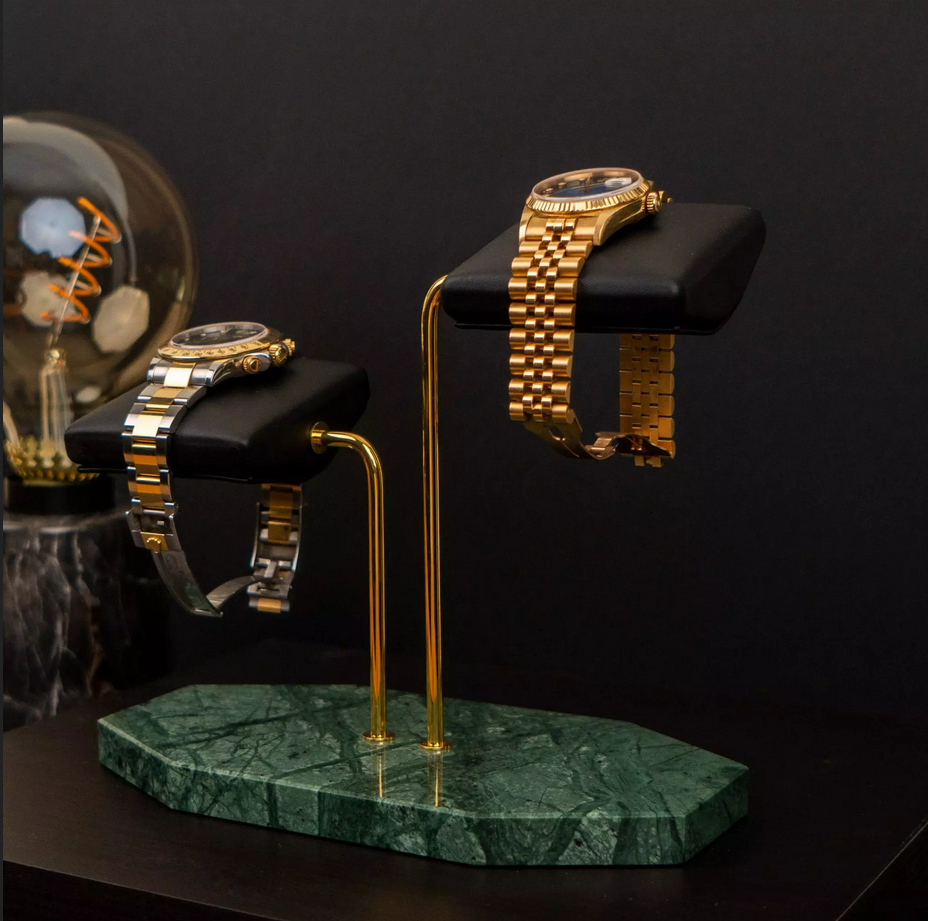 IFL Watches - Watch Stand - Royal Verde für 2 Uhren-IFL Watches-TOJU Interior
