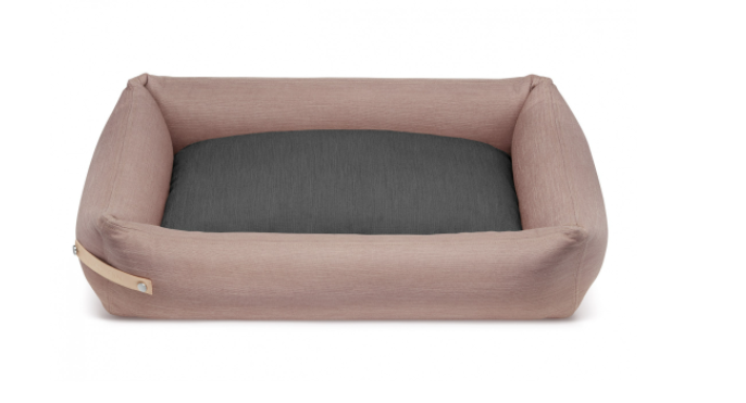 Labbvenn - Hundebett Stokke-Hundebett-Labbvenn-Pink-Grey-Small - 70x55x22-TOJU Interior