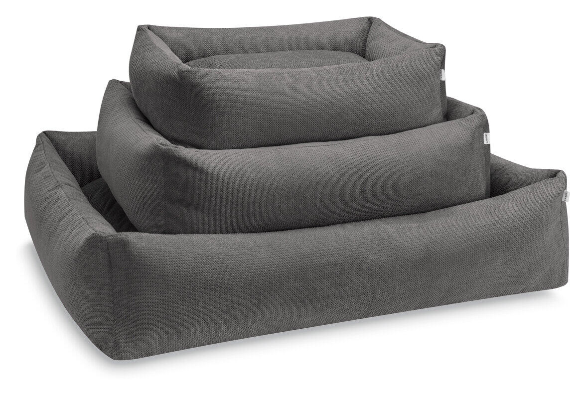 Laboni - Hundebett Tudor-Hundebett-Laboni-Anthrazit-S - 68 x 55 x 20cm-TOJU Interior