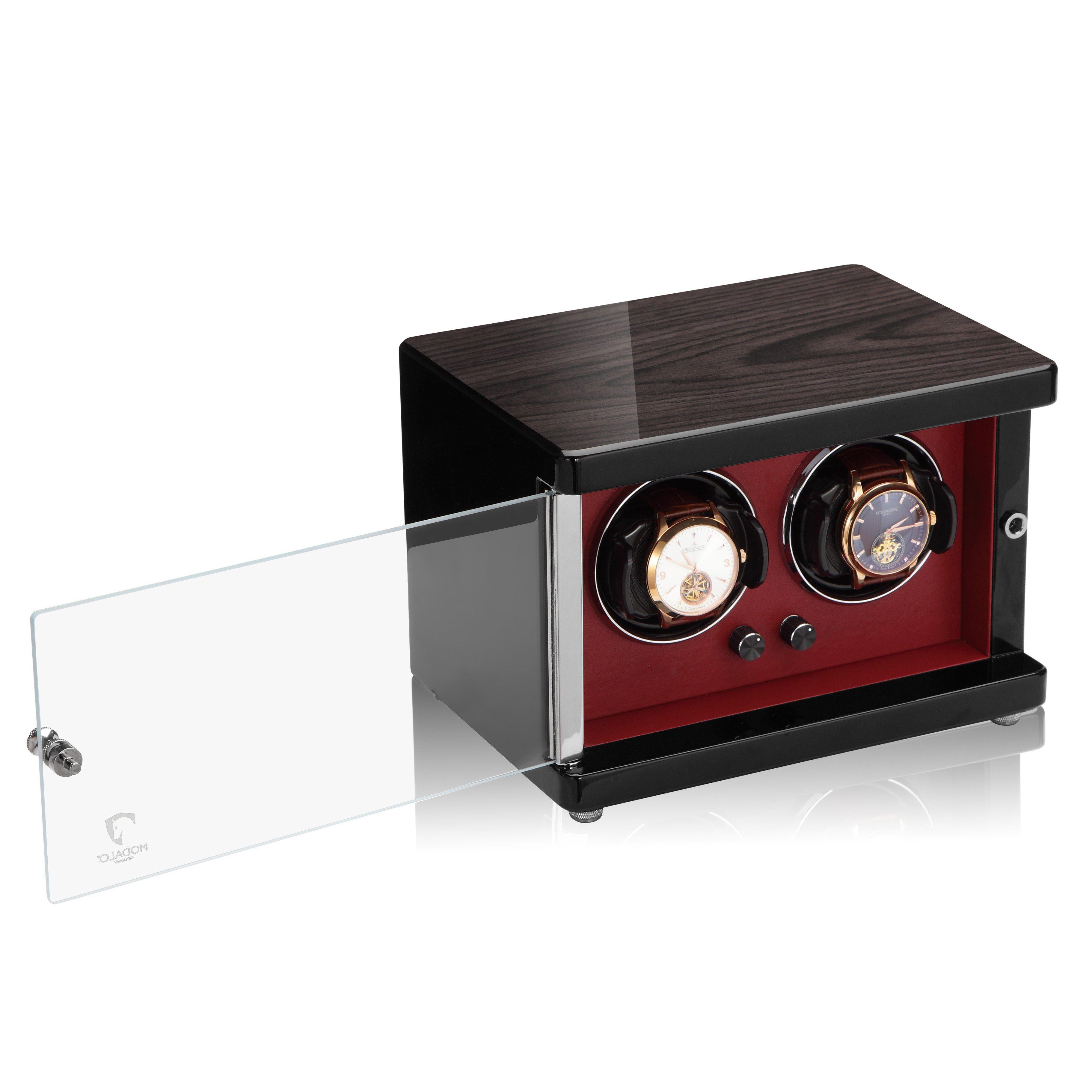 Modalo - Uhrenbeweger Ambiente MV4 für 2 Uhren-TOJU Interior