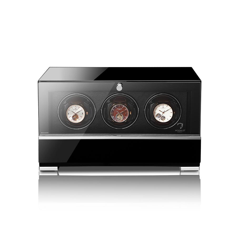 Modalo - Uhrenbeweger Clasico MV4 für 3 Uhren-TOJU Interior