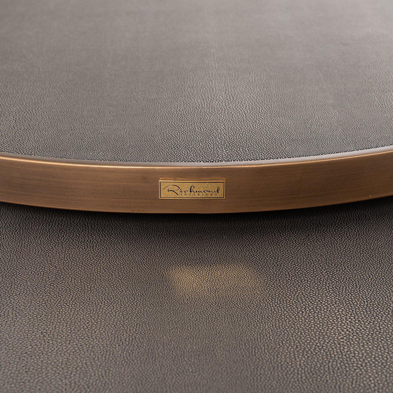 Richmond Interiors-Couchtisch Bloomingville set von 2 Rund shagreen-Tisch-Richmond Interiors-TOJU Interior