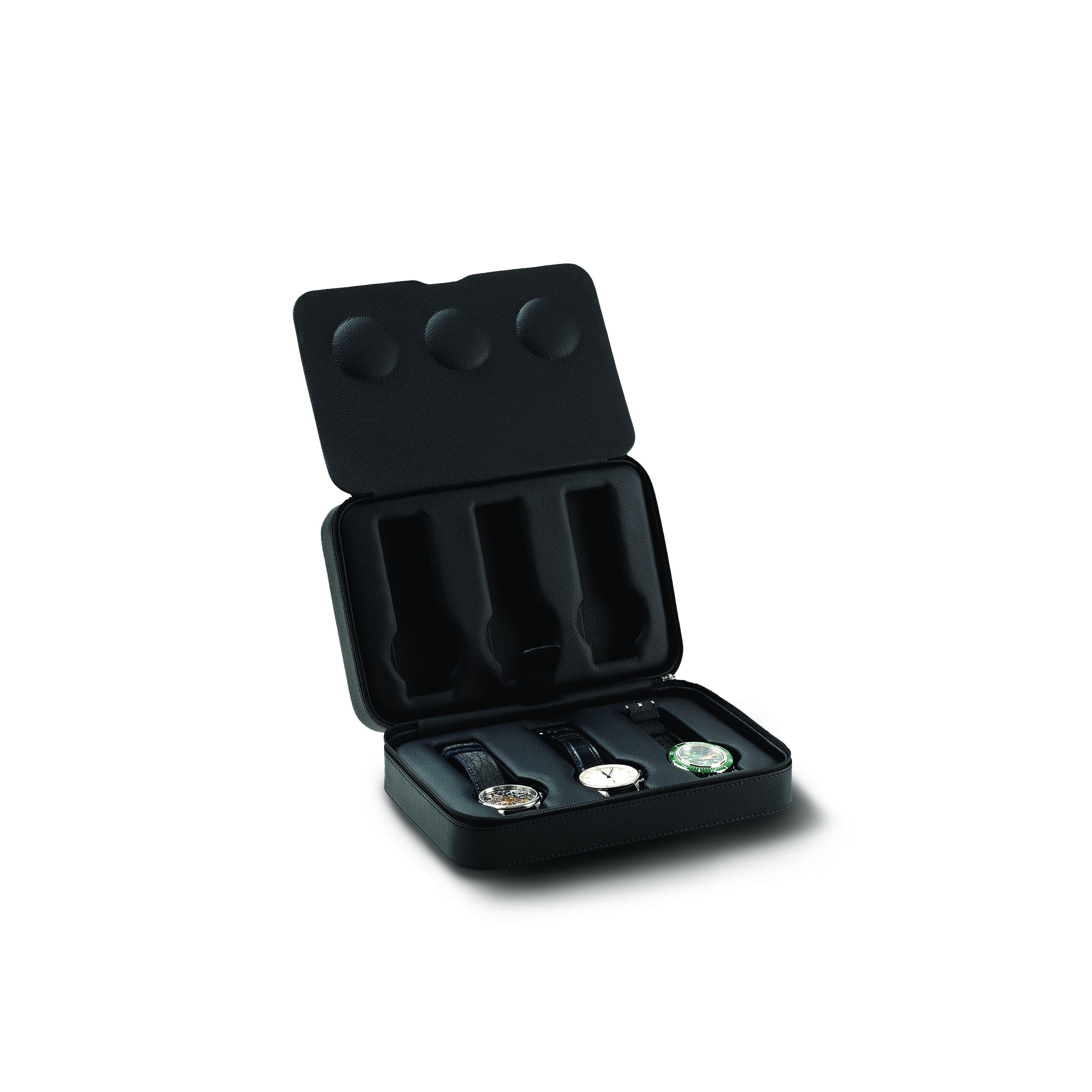 Scatola del Tempo Uhrenbox - VIAGGIO 6 schwarz-TOJU Interior