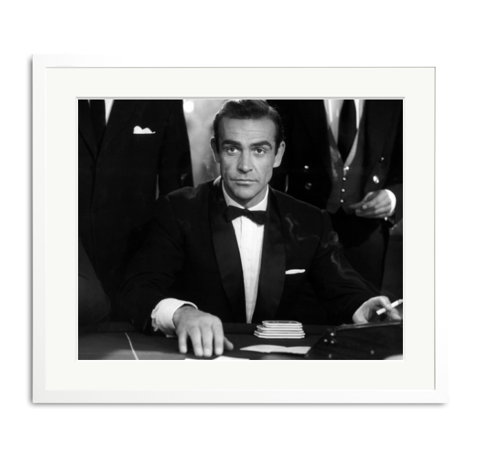 Sonic Editions - Wandbild - James Bond, Dr no-Wandbild-Sonic Editions-L - 60x50cm-Weiß-TOJU Interior