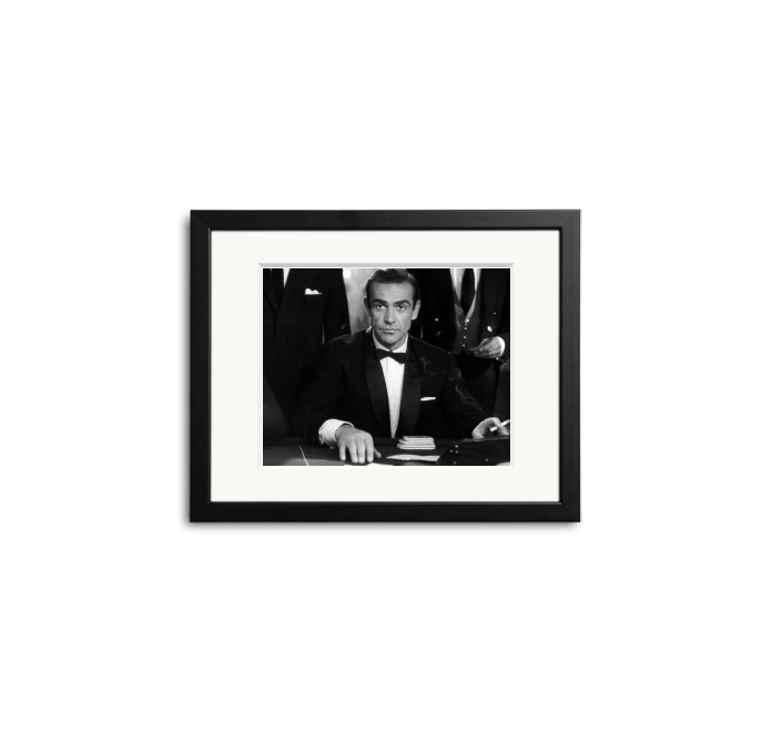 Sonic Editions - Wandbild - James Bond, Dr no-Wandbild-Sonic Editions-S - 35x28cm-Schwarz-TOJU Interior