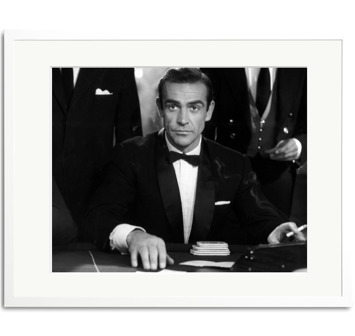 Sonic Editions - Wandbild - James Bond, Dr no-Wandbild-Sonic Editions-XL - 60x75cm-Weiß-TOJU Interior