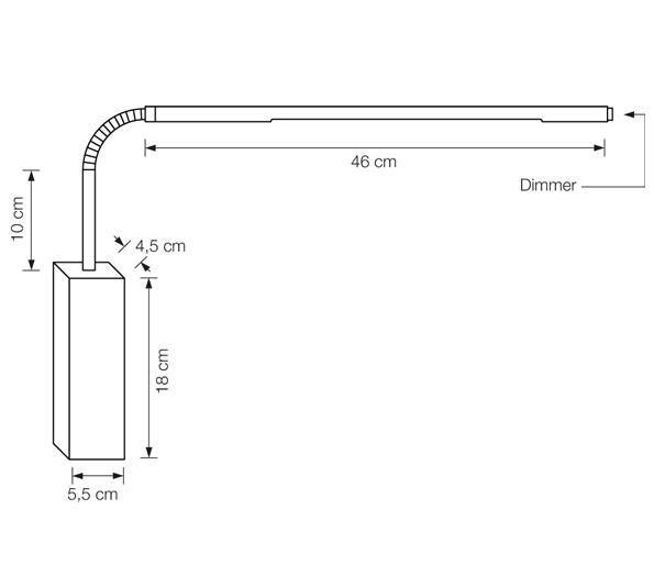 VS Manufaktur - PIN W dim Wandleuchte-Leuchten-VS MANUFAKTUR vormals Florian Schulz-TOJU Interior