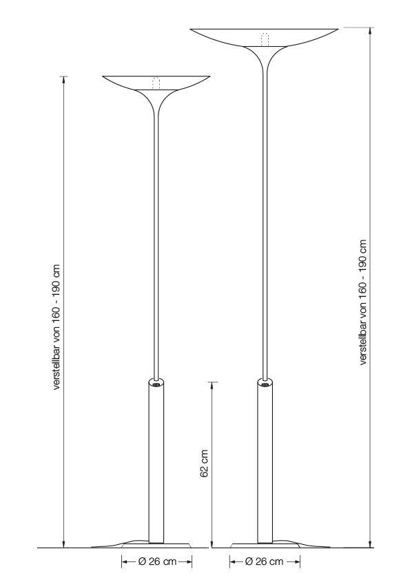 VS Manufaktur - TAOS 40 SD Raumstrahler-Leuchten-VS MANUFAKTUR vormals Florian Schulz-TOJU Interior